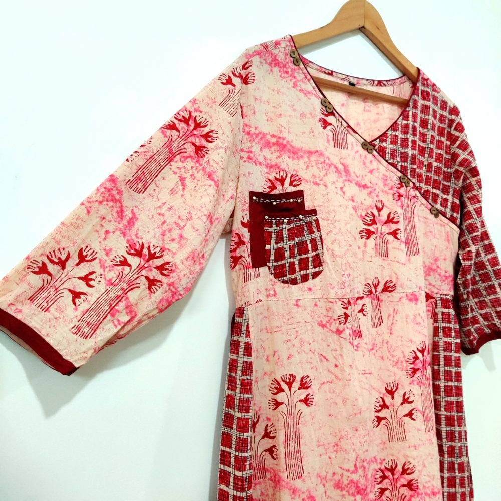 (NWOT) Maroon Kurti - Picture 4 of 10